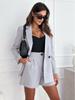 Hot Selling Casual Linen Suit Shorts Set