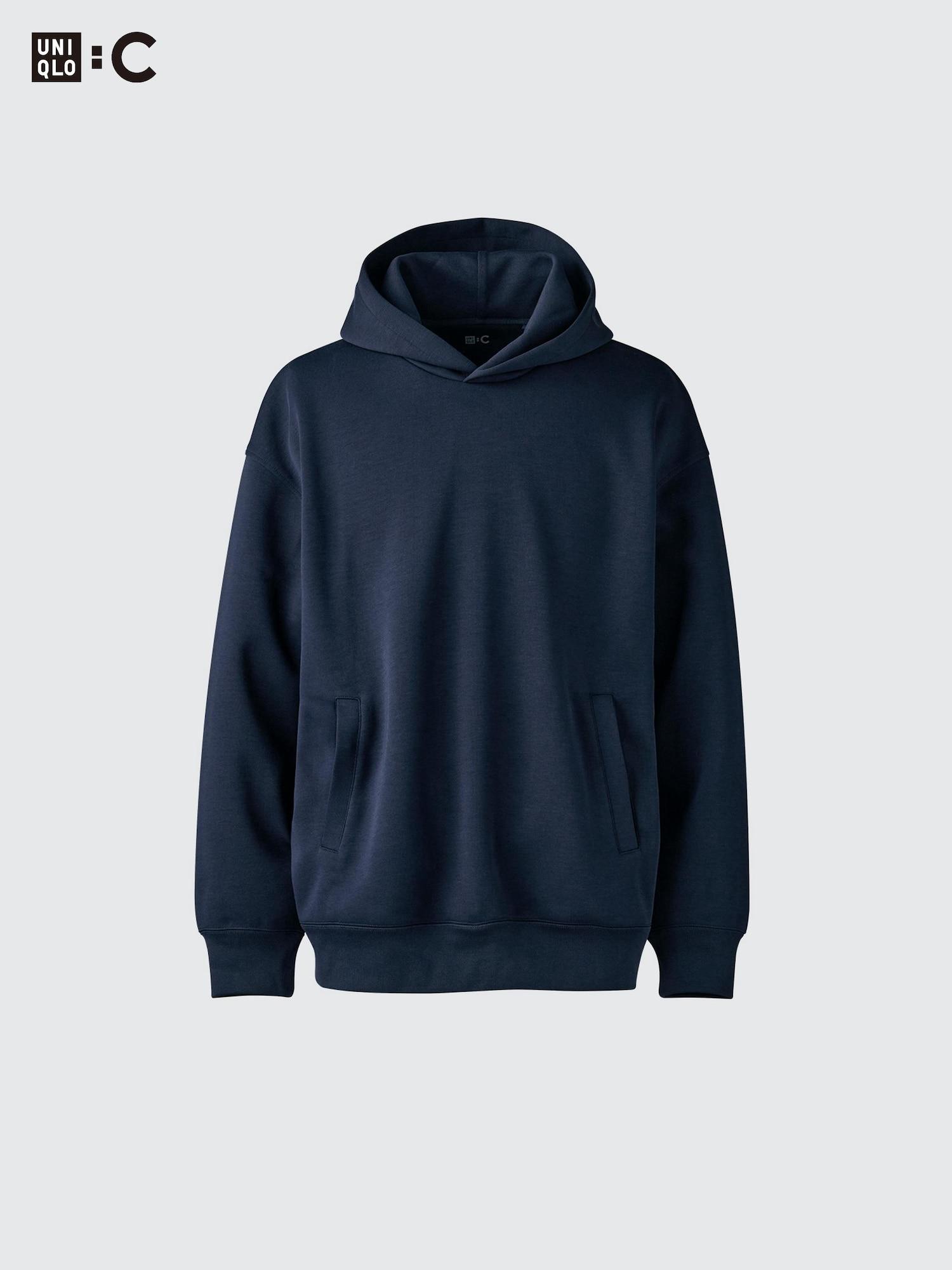 

Uniqlo Japan Sweat Oversize Pull Parka 69 NAVY/M