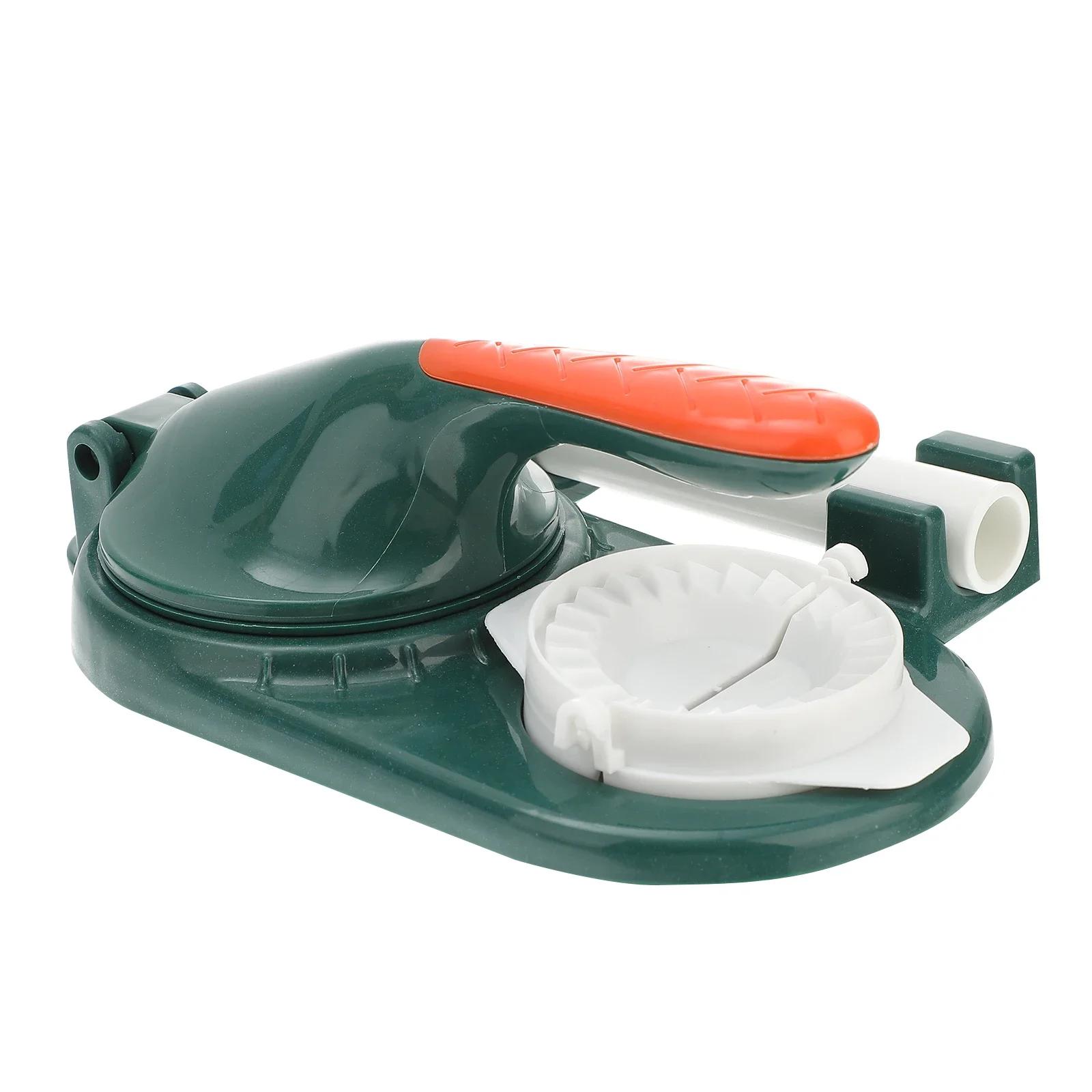 

Dough Wrapper Mould, Flour Molds, Skin Tools, Pastry Tool, Manual Dumpling Maker Presser зелений