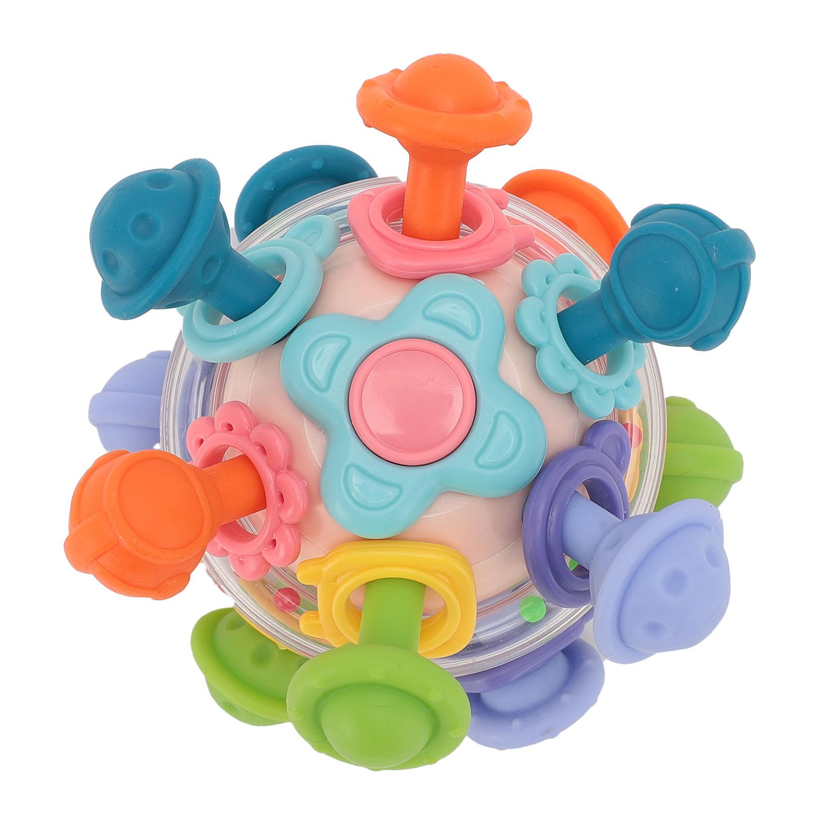 

Детская игрушка-мяч для жевания, интерактивная портативная сенсорная игрушка для прорезывания зубов для детей от 0 до 1 года