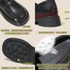 Yuexinwang Leather Flat for Huizhou Women's Shoes Su Yinyin Same Small Leather Shoes Brown New Spring Platform Loafers