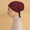 Women's Strap Headband Base Hat Thin Solid Color Versatile Headband Hat