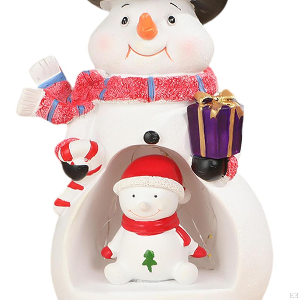 Weihnachtsdekoration mit leichter Handwerkskunst, stabiler und süßer Harzstatue