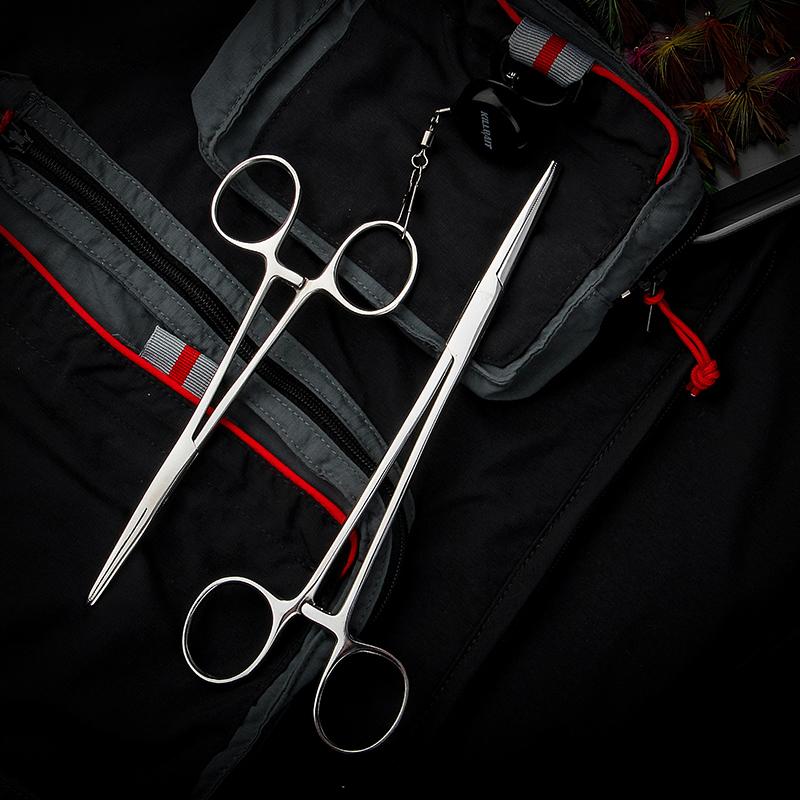 

Рибальські плоскогубці з нержавіючої сталі Ножиці Ножиці для волосіні Гачок для видалення щипців