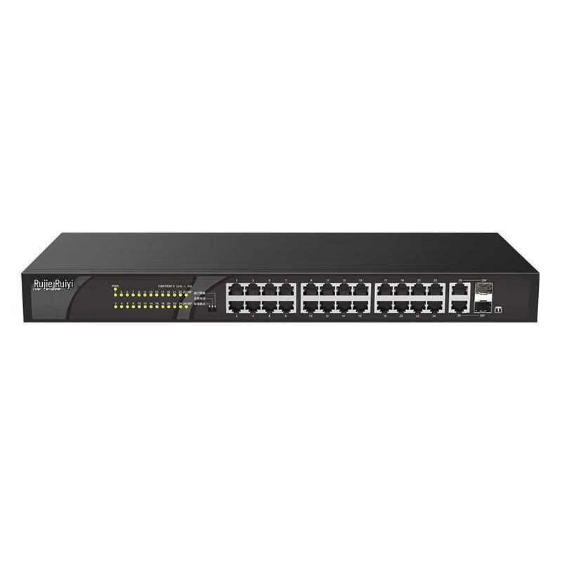 Ruijie RG-ES126S V2 24-Port Unmanaged Fast Ethernet Switch