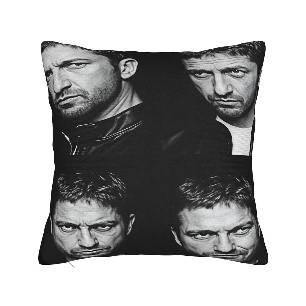 Gerard Butlers Pillow Case Novelty Pillow Cover Square Pillowcases For Living Room Chair
