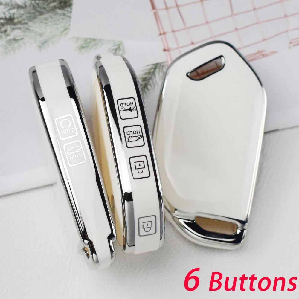 For Kia Sorento Morning Ev9 For Kia Picanto Ev9 Tpu Car Key Case Cover Potector Shell Fob Holder Accessories