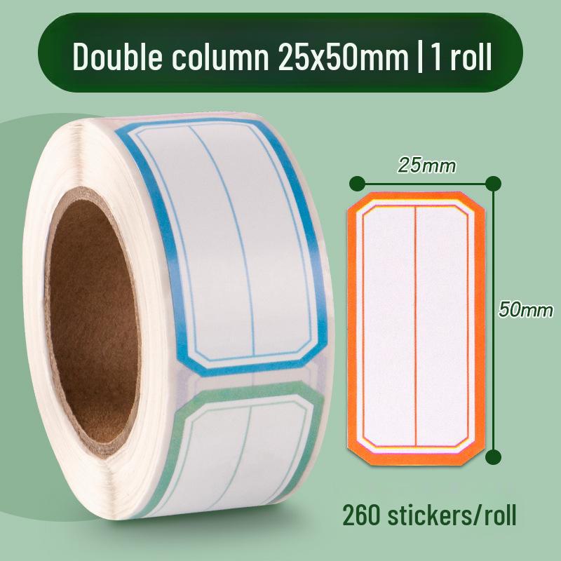 

Водонепроницаемые самоклеящиеся пустые именные наклейки для маркировки и заметок