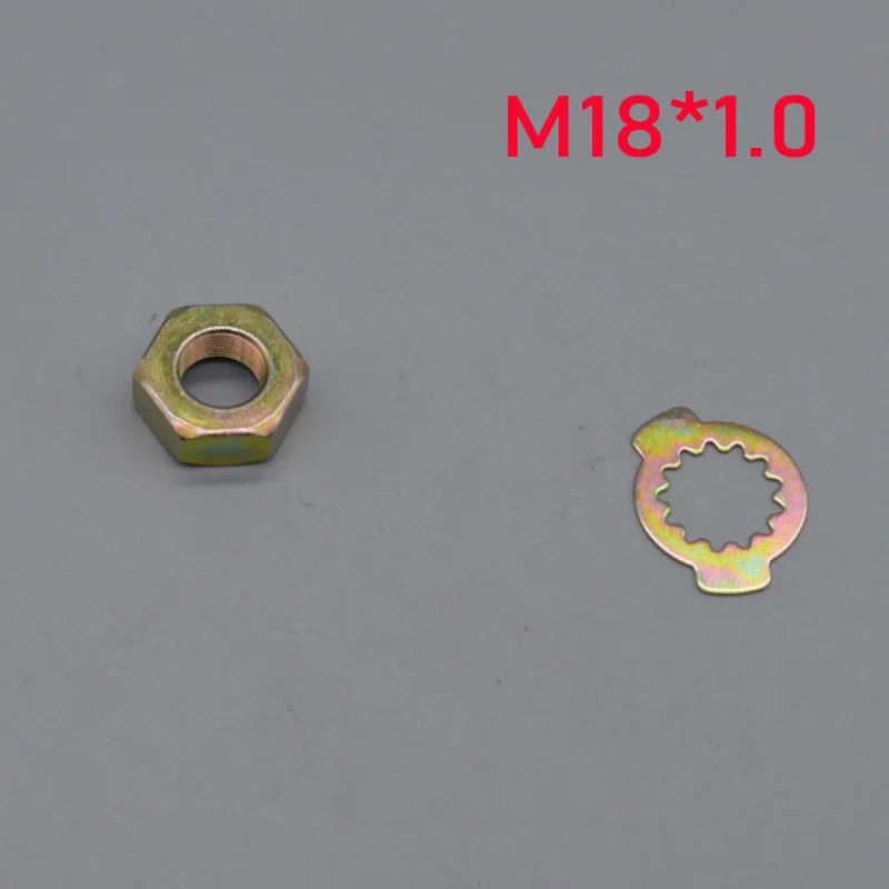 300cc 600cc Motorcycle Front Chain Sprocket Nuts Pinion M18  For Benelli TNT300 Tnt 600 300 Tnt600