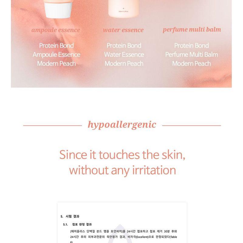 HAIR+ - Protein Bond Ampoule Modern Peach Edition
