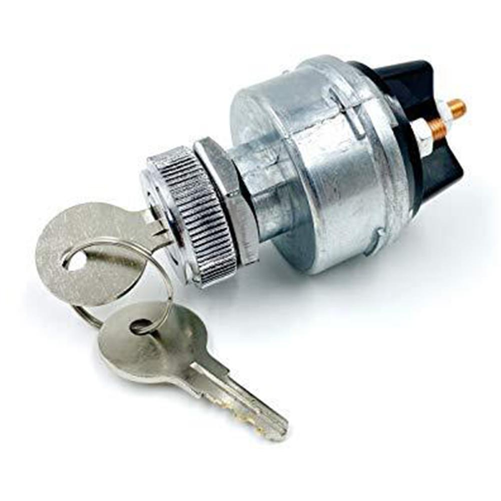 Медный материал 12В Выключатель зажигания и стартера Лодочный выключатель зажигания
