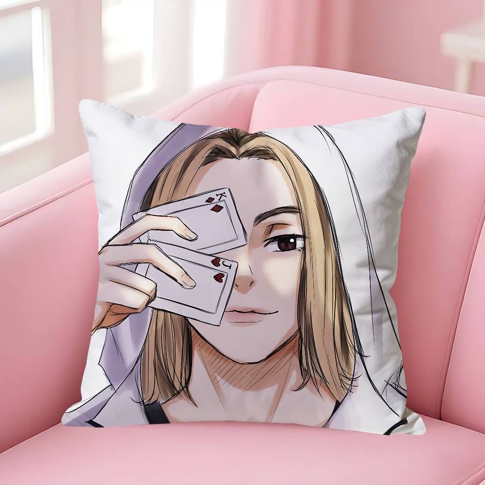 Actor NNijiro Murakami Pillow Cases for Bedroom Living Room Sofa Home Decor Polyester Cushion Cover with Zipper