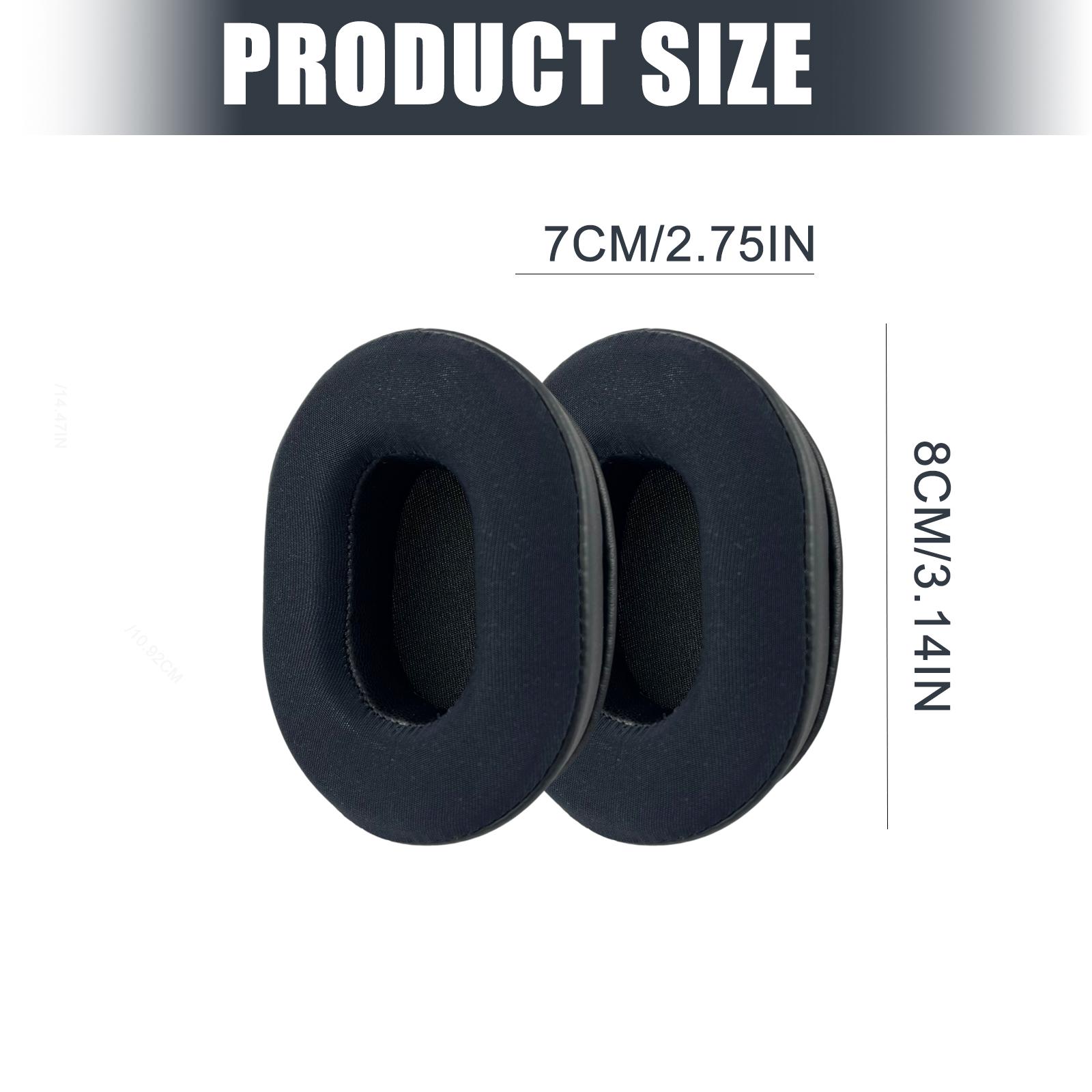 

Breathable Mesh Ear Cushions Ear Covers For M60X Headphones Earmuff With Cooling Gel Technology And Noise Reduction кларет