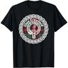 Crawford Surname Scottish Clan Tartan Crest Badge T-shirt T-Shirt