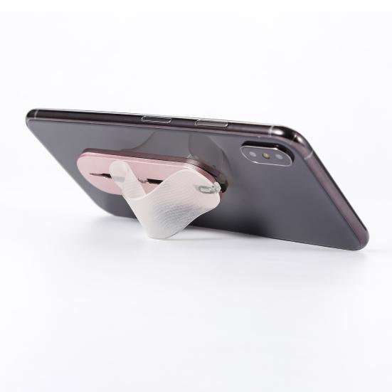 Universal Multiband U Phone Grip Stand Shape Mobile Finger Ring Holder with Back