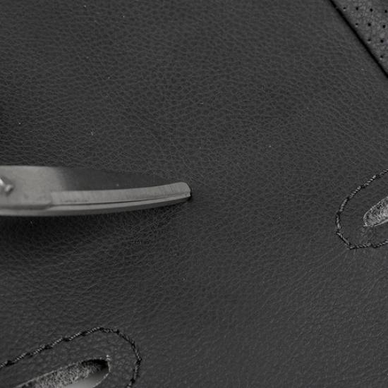 Black Steering Wheel Leather Cover For Toyota RAV4 2006-12 Vios 2008-2013 Yaris