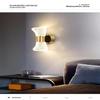 Nordic LED Acrylic Bedside Lamp for Bedroom, Living Room, or Hallway - Slim Waist Design