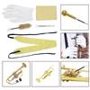 Trumpet Cleaning Brushes Set Musical Instrument Maintenance Care Kit Accessories