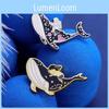 Cute Whale Enamel Brooch Charming Apparel Lapel Pin For Distinctive Style In Galaxy Series