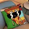 P-Pizza Steve U-Uncle Grandpa Pillow Case Pillow Case Living Room Sofa Cushion Cover Suitable For Home Bedroom Room Decoration