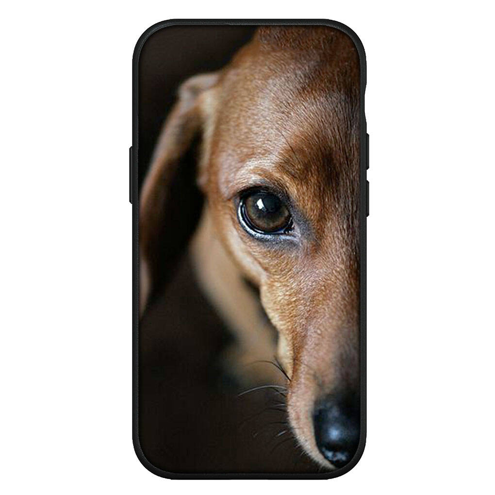 Für Motorola Moto Edge 70 60 50 G54 G04 G24 G15 G86 Samsung Galaxy S25 iPhone 17 16 15 Xiaomi Redmi Note 14 13 Pro Max Handyhülle Dackel Hund Hülle