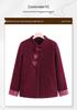 2025 New Style Plus Velvet Thickened Autumn/Winter Outerwear for Middle-aged and Elderly Women