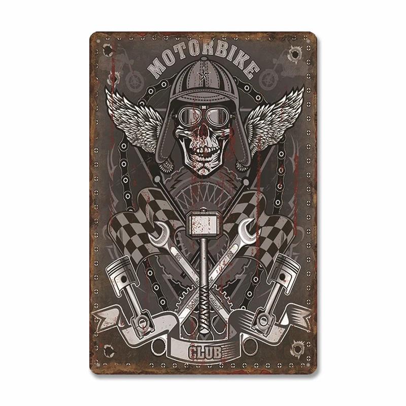 Classic Garage Poster Vintage Metal Sign Car Service Metal Tin Signs Retro Plaque Garage Tool Shop Wall Art Decor