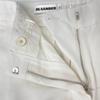 Jil Sander White Center Crease Ankle Length Straight Pants JSPO302900 Bottoms 38 whiteUsed