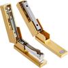 2 Piece Matte Gold Stapler and Tape Dispenser Set for Home Office Decor, Classroom Supplies, Desk Accessories for Dorm Room, Students, Teachers,