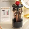 Automatic Lifting Makeup Brush Organizer Plastic Cosmetic Brushes Storage Box  Home