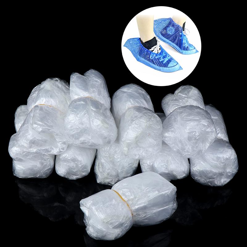 100ks Jednorázové nemocniční návleky na čištění návleků na boty Ochrana koberců