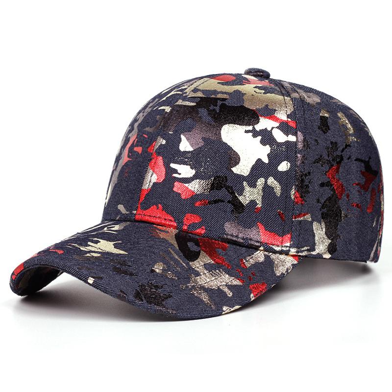 New Print Flower Baseball Caps For Men And Women Summer Sun Hat Visor Cap Adjustable Bonne Hats Gorras