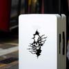 Skeleton Car Sticker Halloween Creepy Sticker Decoration Body Decals For Car Truck SUV Motorcycle Vehicles Window Exterior Hood