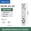 Chint Single-Phase AC Contactor NCH8-20/20, 20A, 240V, 2P, DIN Rail Mount