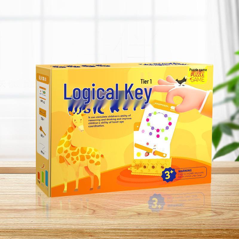 Children's Logic and Thinking Training Toy for Ages 3-6: Educational Aid for Concentration and Cognition