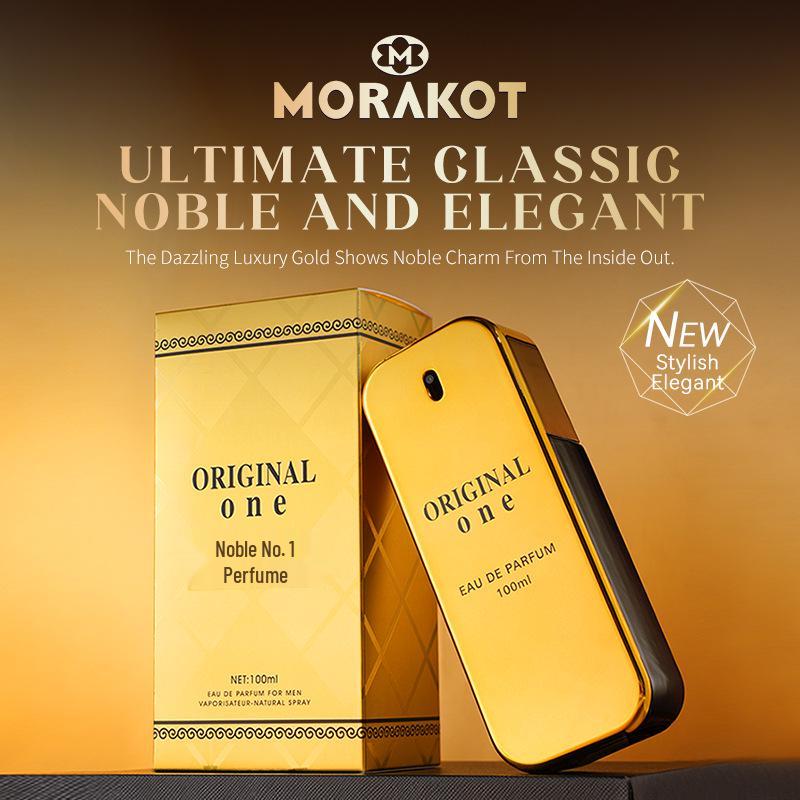 

Morak Noble No. 1 Perfume: Long-lasting Natural Scent for a Comfortable, Fresh Mood. 100ml/bottle
