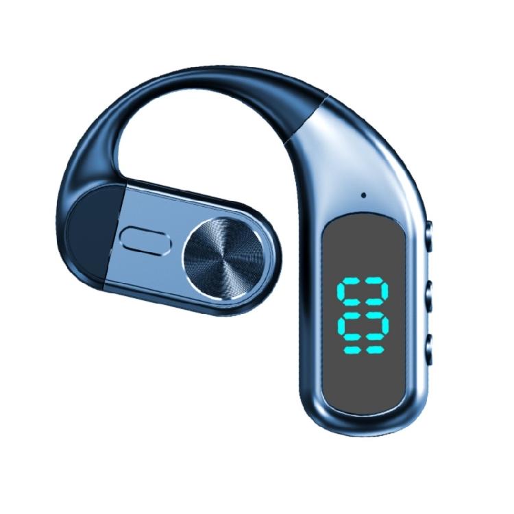 

Breathable Bone Conducting Headphone 2H Quick Charging 360 Degree Auditory Securedly Fit During Workouts синій