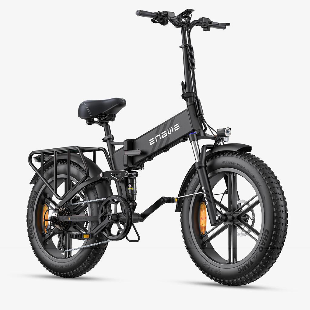 Bicicletă Electrică cu Asistență ENGINE PRO 2.0 250W City, 52V16Ah, 20 inch, autonomie maximă până la 110 km în modul de asistență, capacitate maximă de încărcare 120 kg.