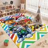 Paw Patrol Police Pup Rectangular Rug Soft Texture Nonslip Carpet For Bedroom Door Living Room Area Home Decor New Year Gift