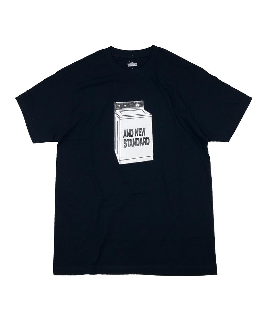 AND NEWSTANDARD Washing Machine T-Shirt (Navy)