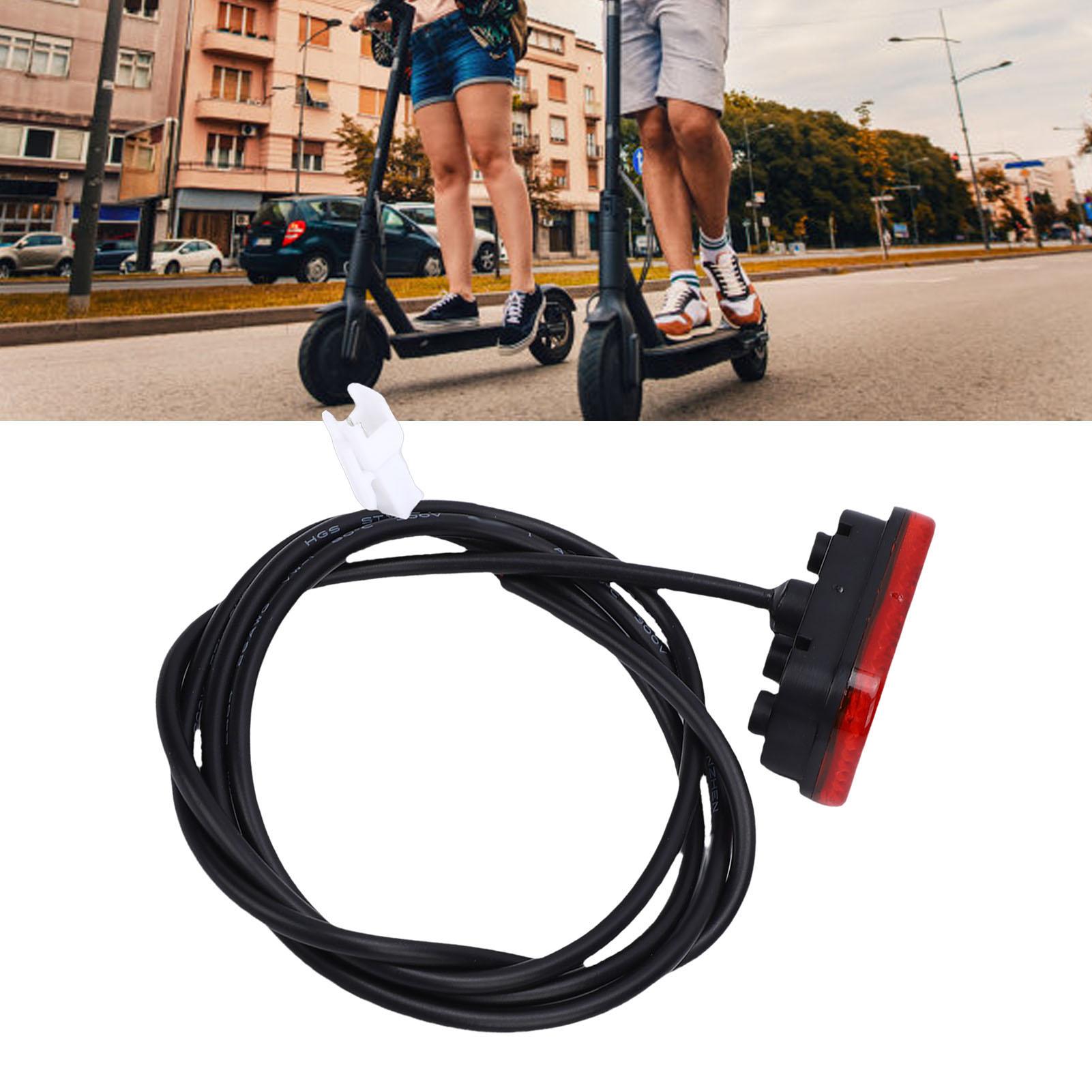 Igeteck Light Tail Fit For Kukirin Pro Electric Scooter Led Rear Tail Warning Part For Replacement