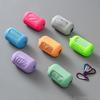 Reusable Cooling Towel Microfiber Cooling Towel with Carabiner Silicone Case Breathable Sweat Towel for Neck Face Running Hiking Fitness