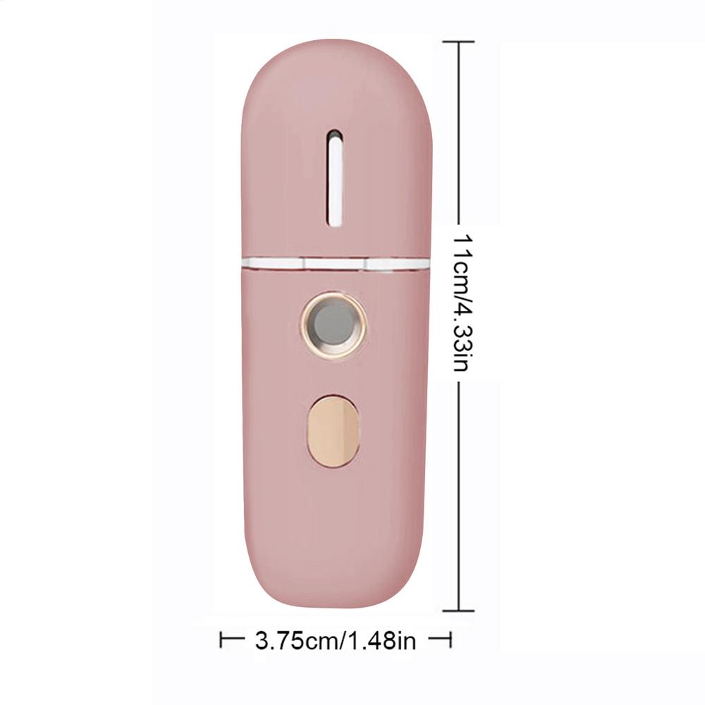 Portable Cool Sprayer Quiet Steamer Nano Mist Sprayer Quiet Face Sprayer Beauty Humidifier For Daily Makeup