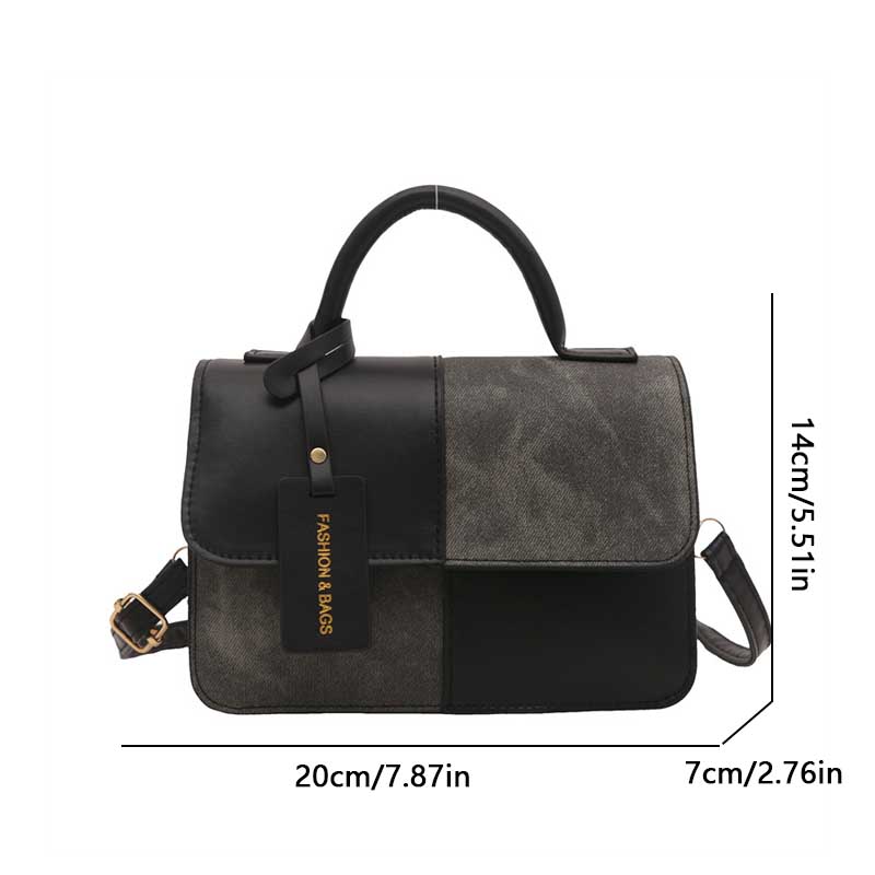 Elegant Women's Handbag Fashion Crossbody Shoulder Bag, Snap Closure Tote Bag Ladies Designer Brand Underarm Bags