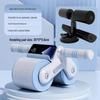 Automatic Rebound Ab Roller with Dual Bar Assist