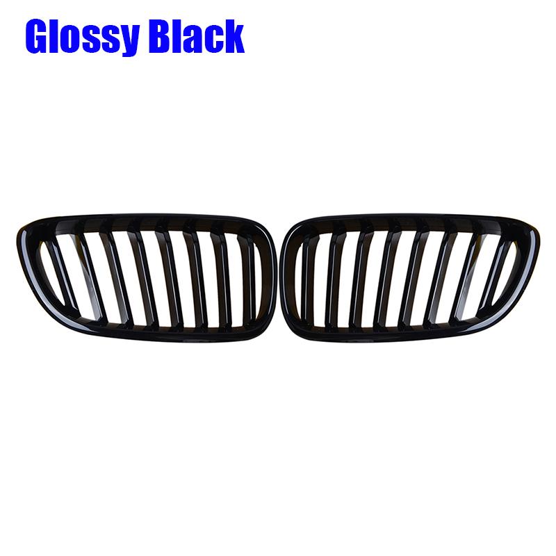 

Решетка переднего бампера, черная решетка в стиле Performance, подходит для BMW 2 серии F22 F23 F87 M2 2014-2018, автомобильные аксессуары Glossy Black Single