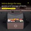 Jgtuh1 Car Trunk Organizing And Storage Box For Nissan Qashqai Juke X-Trail Patrol Note Leaf Altima Maxima Micra Murano Rogue Pulsar