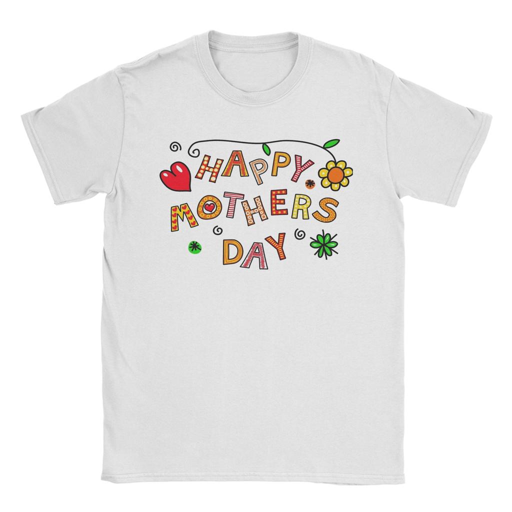Happy Mothers Day Apparel Unisex Women T Shirts Cotton Tee Graphic Printed Tshirt Clothing