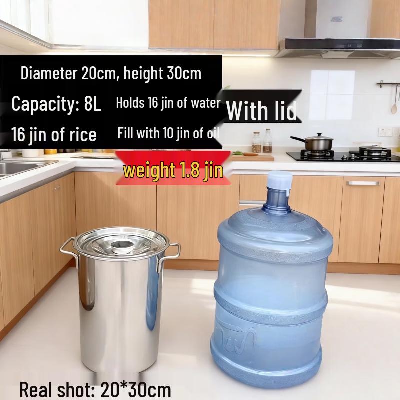 Qiwei Commercial 304 Stainless Steel Large Capacity Soup Pot