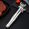 Hollow Out Stainless Steel Food Tongs Portable Kitchen Cooking Tongs  Restaurant Supplies
